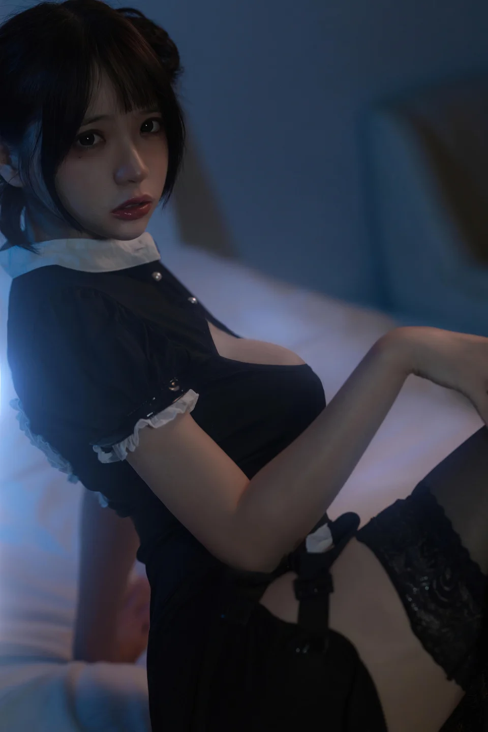 疯猫ss - No.157 黑色护士 [40P-371MB] tg@simisebaisi 【丝足阁】019.webp